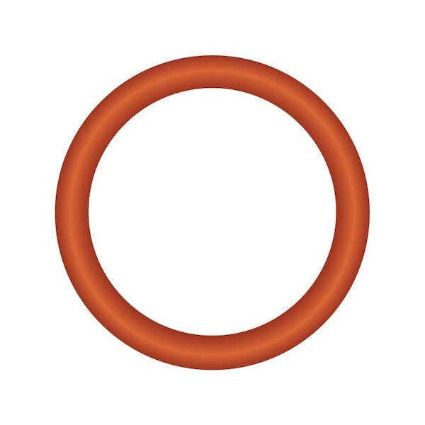 Huyett O-Ring", 1-1/16x13/16x1/8", Silicone, Red ORS-211 - main